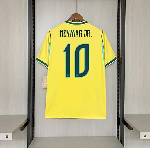Camisa Brasil Copa do Mundo 2026 I (Titular) – Neymar Jr. #10