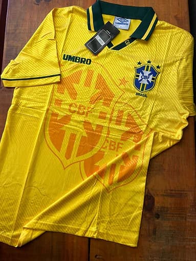 Camisa Brasil 1994 I (Titular) – Modelo Retrô