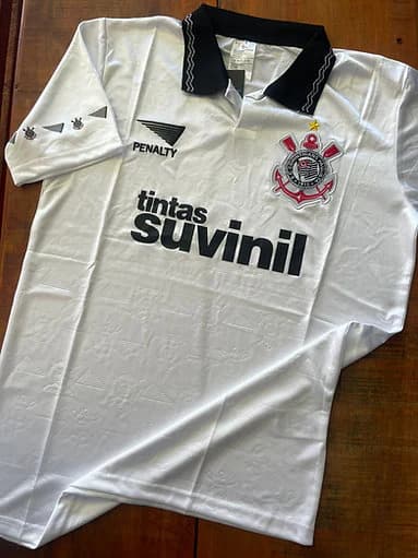 Camisa Corinthians 1995 I (Titular) – Modelo Retrô