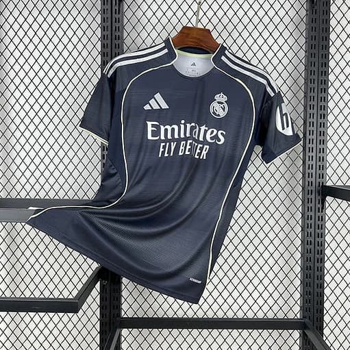 Camisa Real Madrid 2025/26 II (Reserva) – Modelo Torcedor