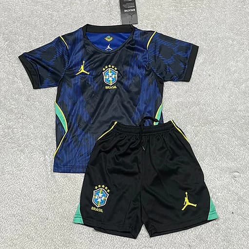 Kit Infantil Brasil 2026 II (Reserva) – Camisa + Shorts