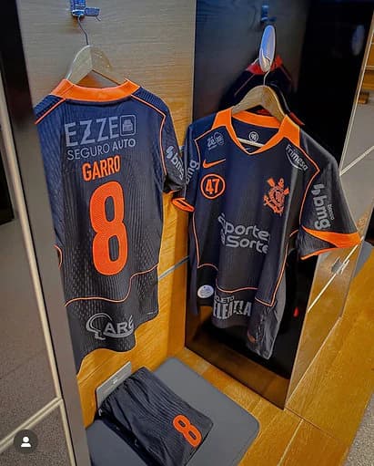 Camisa Corinthians 2025/26 III (Terceiro Uniforme) – Modelo Jogador + Kit Patrocínio