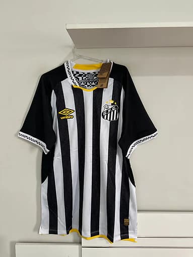 Camisa Santos 2025/26 II (Reserva) – Modelo Jogador