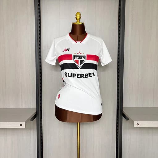 Camisa São Paulo 2026/27 I (Titular) Feminina – Modelo Torcedor