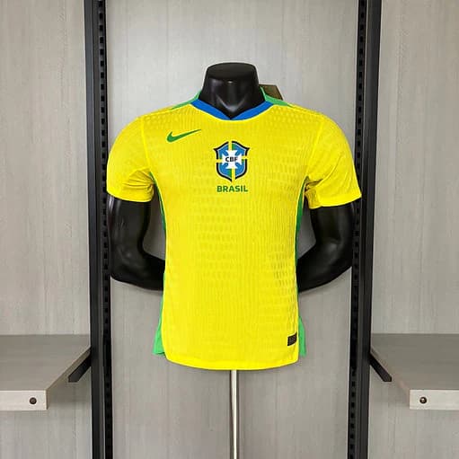 Camisa Brasil 2025/26 I (Titular) – Modelo Jogador