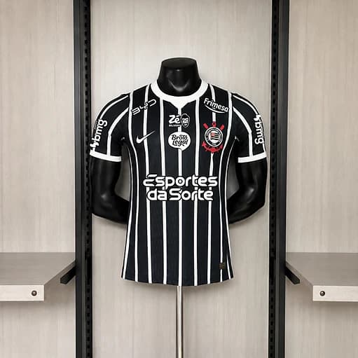Camisa Corinthians 2026/27 II (Reserva) – Modelo Jogador + Kit Patrocínio