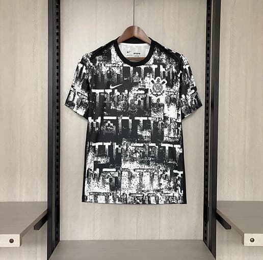 Camisa Corinthians 2026/27 Pré-Jogo – Modelo Torcedor