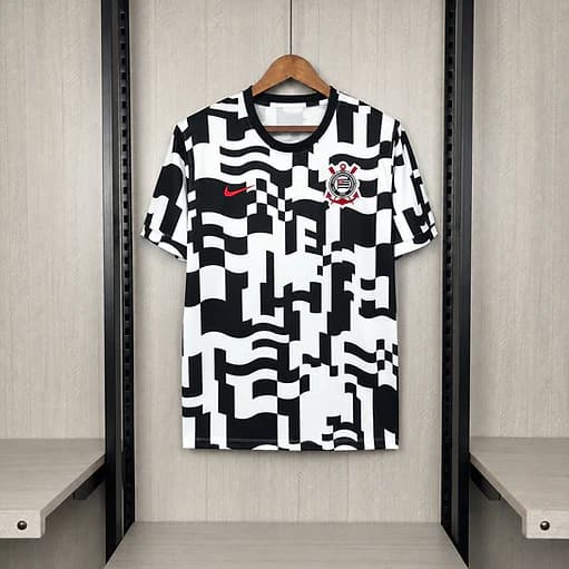 Camisa Corinthians 2026/27 Pré-Jogo II – Modelo Torcedor