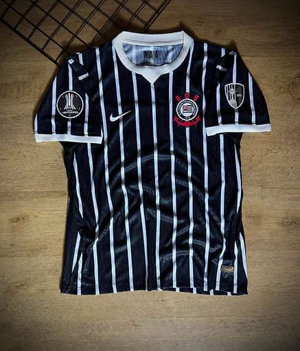 Camisa Corinthians 2026/27 II (Reserva) – Modelo Jogador + Patches