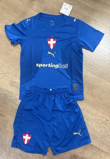 Kit Infantil Palmeiras 2026/27 III (Terceiro Uniforme) – Camisa + Shorts