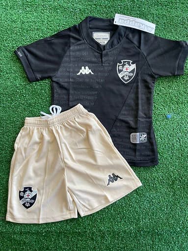 Kit Infantil Vasco I (Titular) – Camisa + Shorts