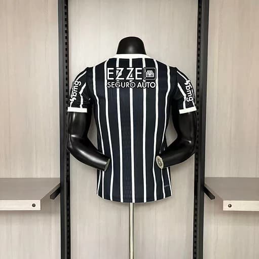 Camisa Corinthians 2026/27 II (Reserva) – Modelo Jogador + Patrocínios e Patch